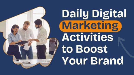 Best Daily Digital Marketing Activities